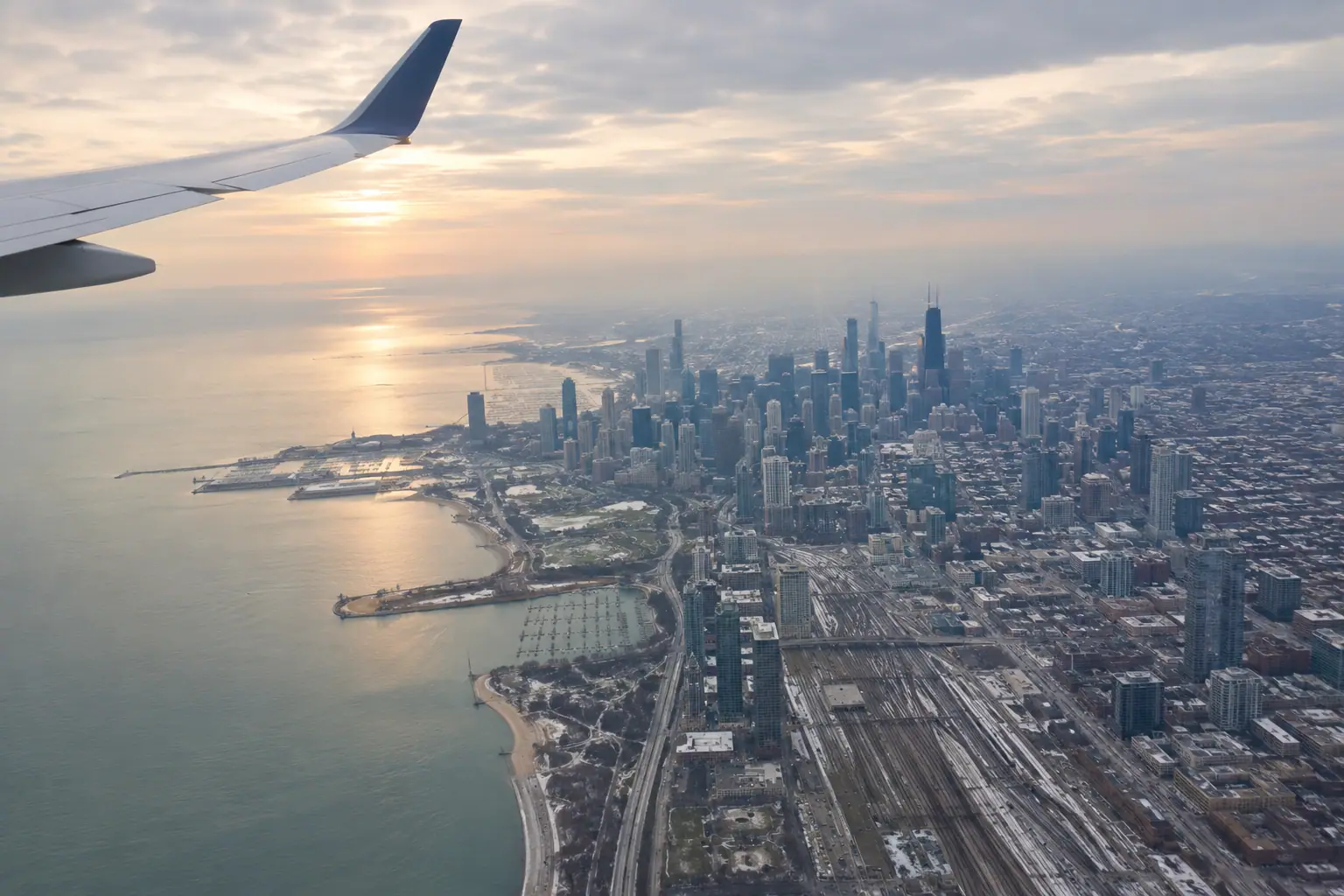 Chicago from the air
