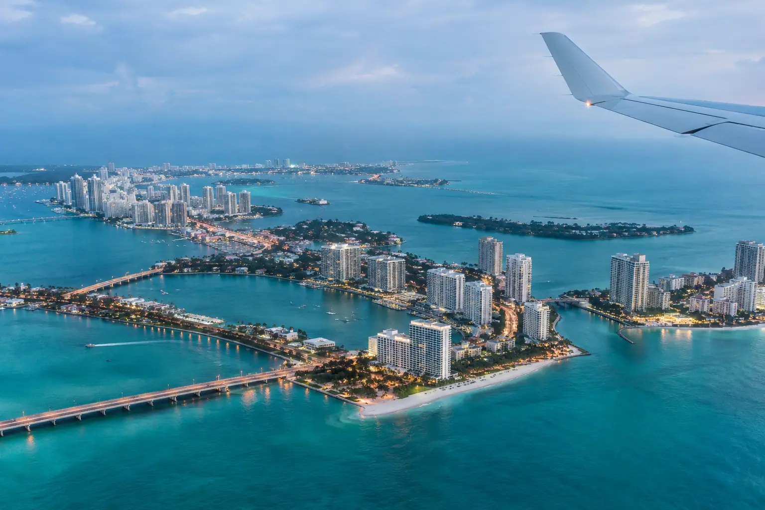 Miami from the air