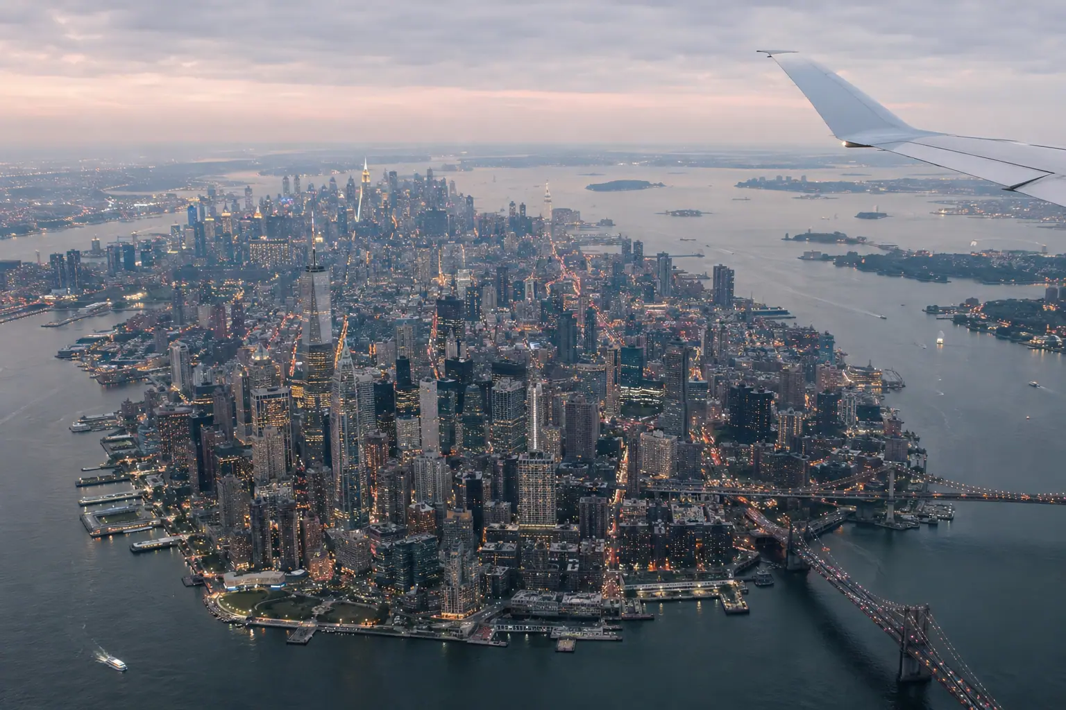 New York from the air